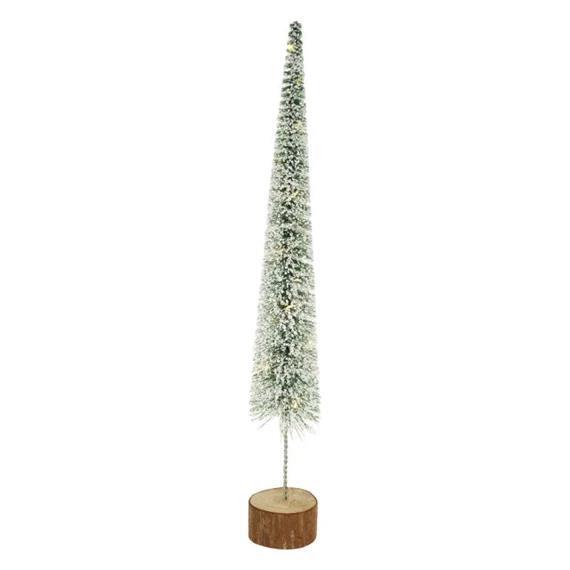 Zasnežena smreka z LED osvetlitvijo 70cm
