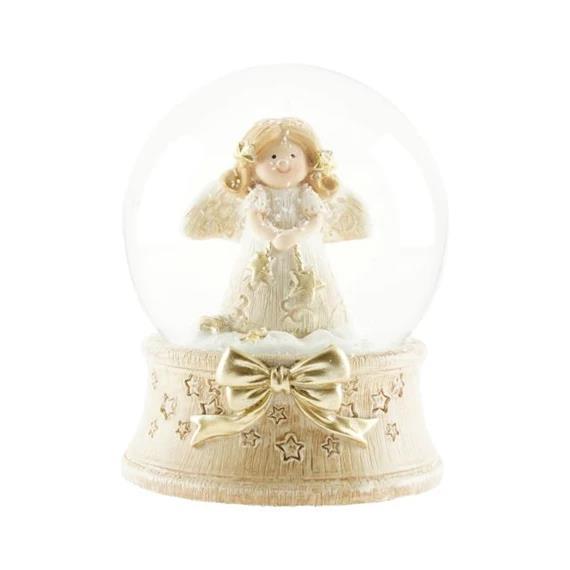 Snežna krogla, Angel z zvezdo, 8.5cm