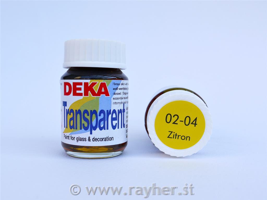 DEKA Transparent 25 ml lemon