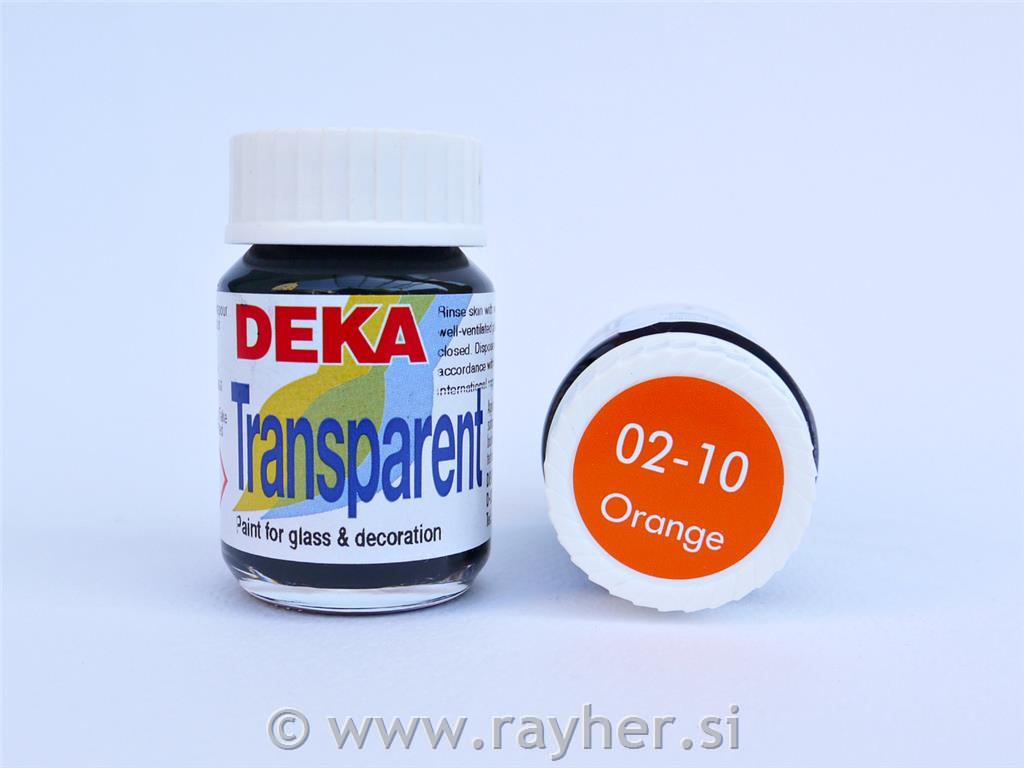 DEKA Transparent 25 ml orange
