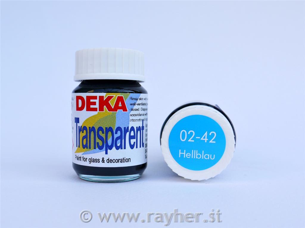 DEKA Transparent 25 ml sv. modra
