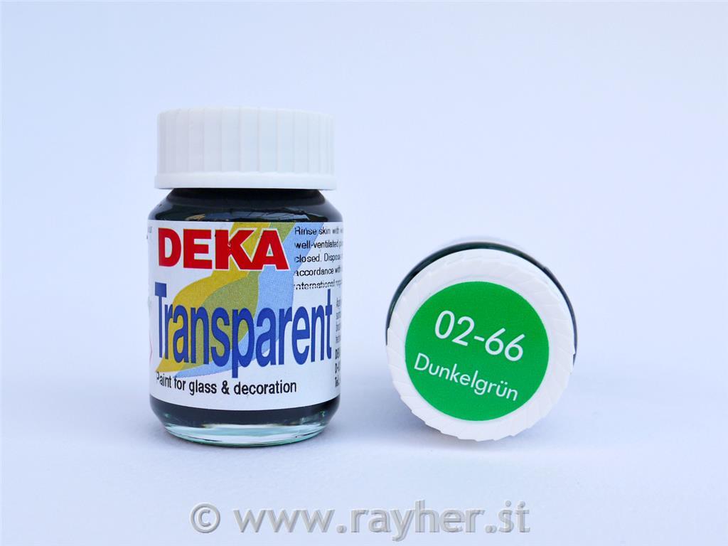 DEKA Transparent 25 ml dark green