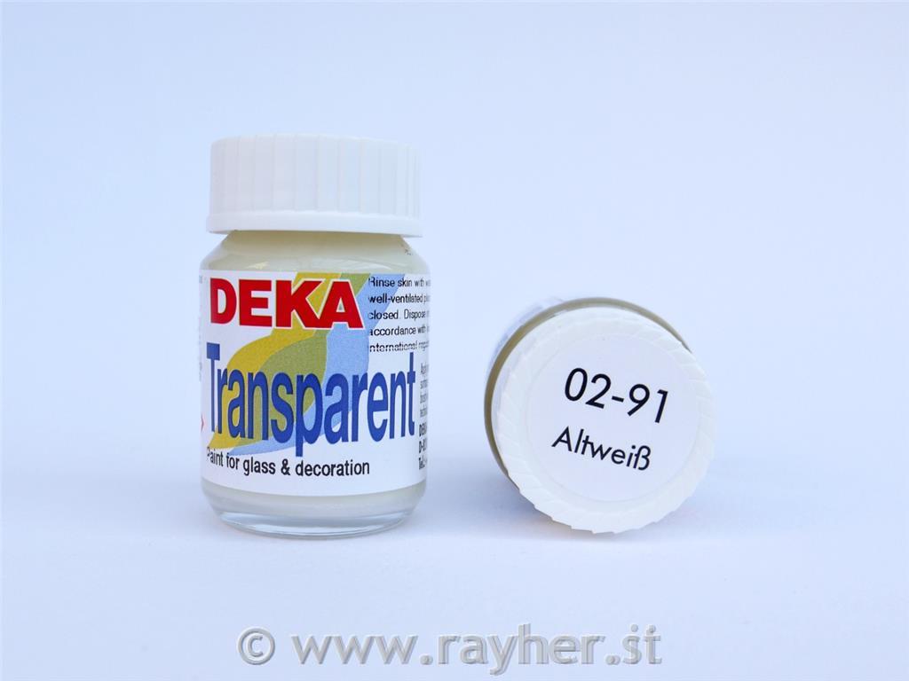 DEKA Transparent 25 ml old white