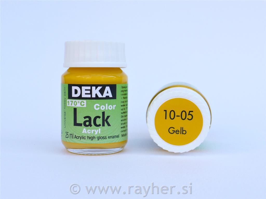DEKA ColorLack 25 ml rumena