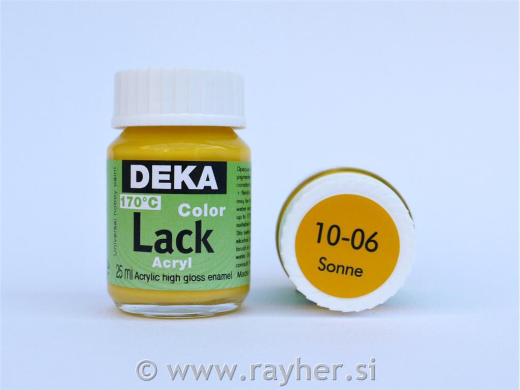 DEKA ColorLack 25 ml sončno rumena