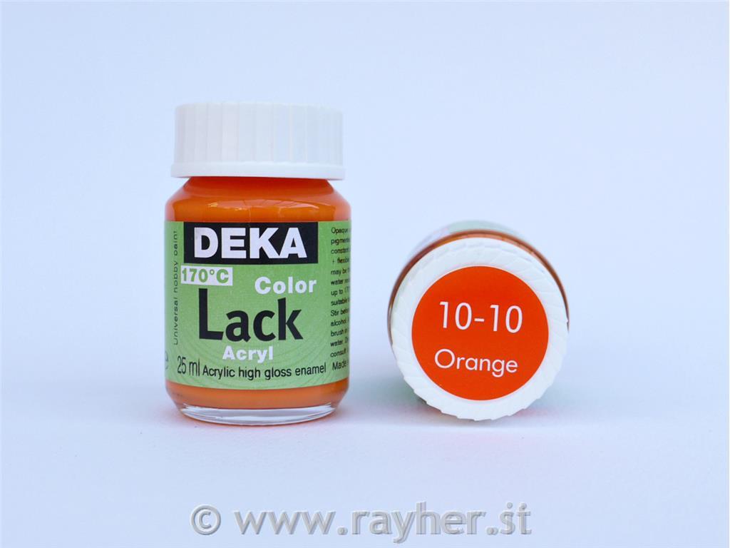 DEKA ColorLack 25 ml oranžna