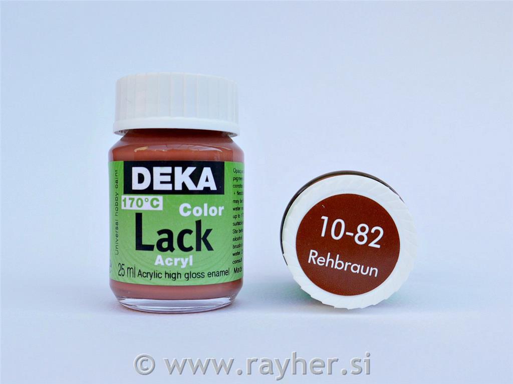 DEKA ColorLack 25 ml sv.rjava
