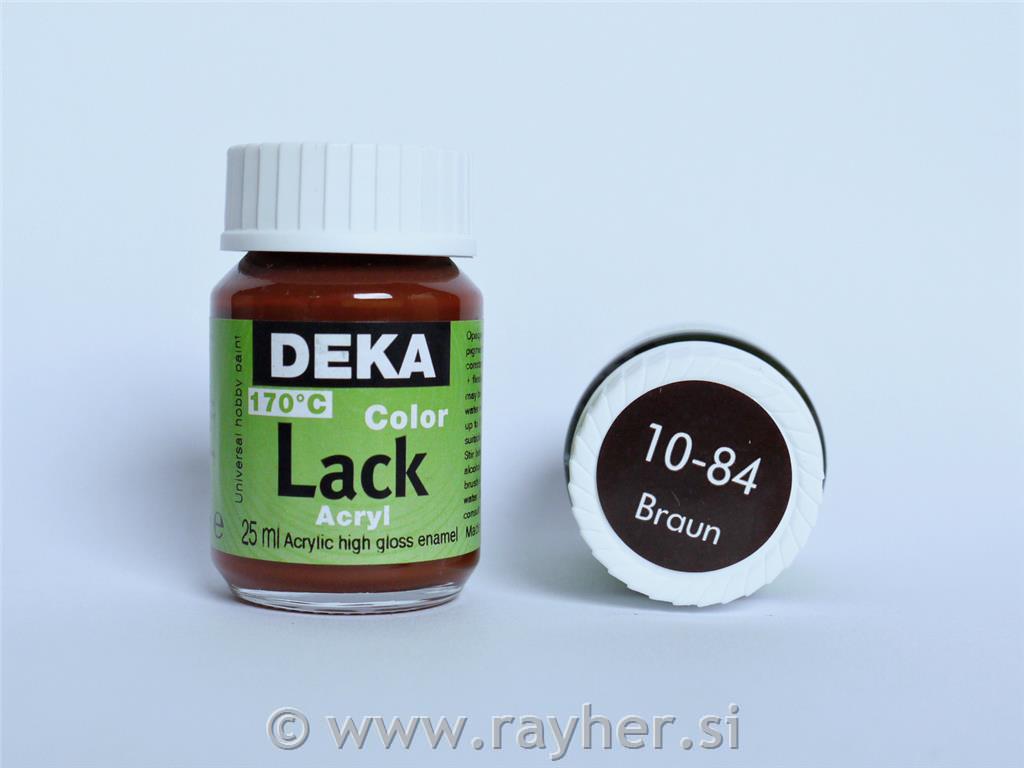 DEKA ColorLack 25 ml rjava