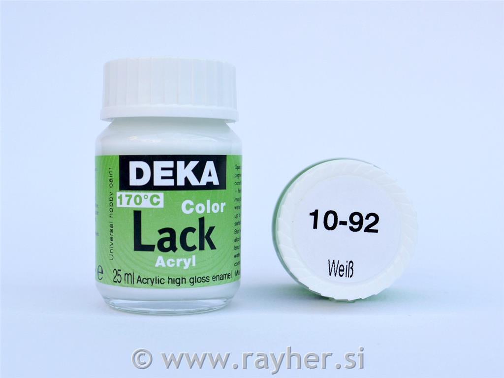 DEKA ColorLack 25 ml white