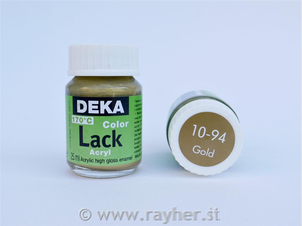 DEKA ColorLack 25 ml gold