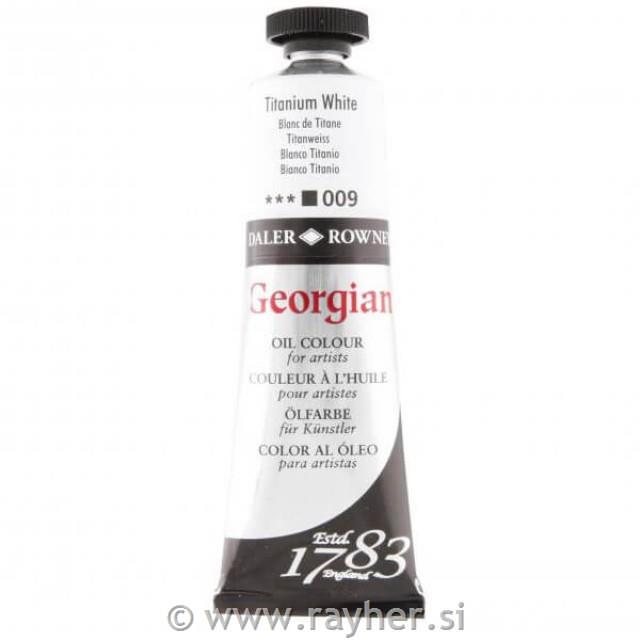 Oljna barva Georgian 38ml, Titanium White