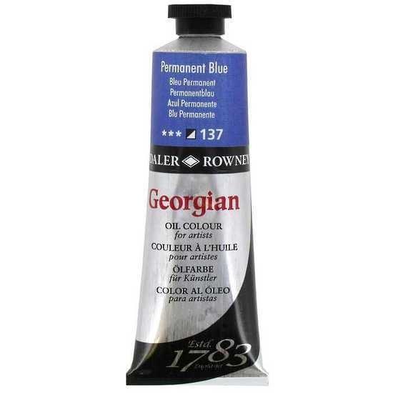Oljna barva Georgian 38ml, Permanent Blue