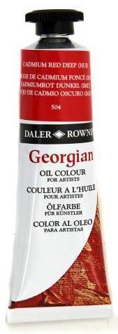 Oljna barva Georgian 38ml, Cadmium Red Deep (imit)