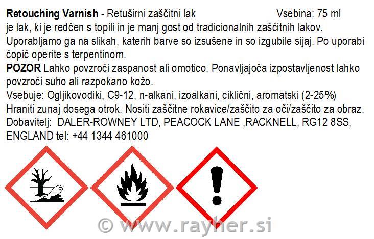 Lak za retuširanje 75 ml