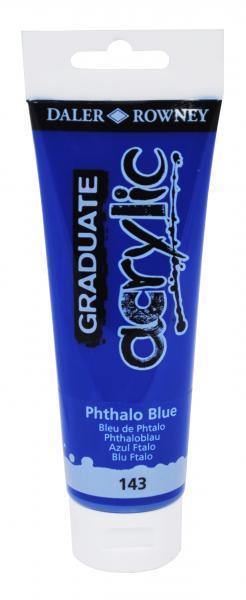 GRADUATE ACRYLIC 120ML PHTHALO BLUE