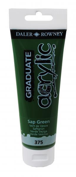 GRADUATE ACRYLIC 120ML SAP GREEN