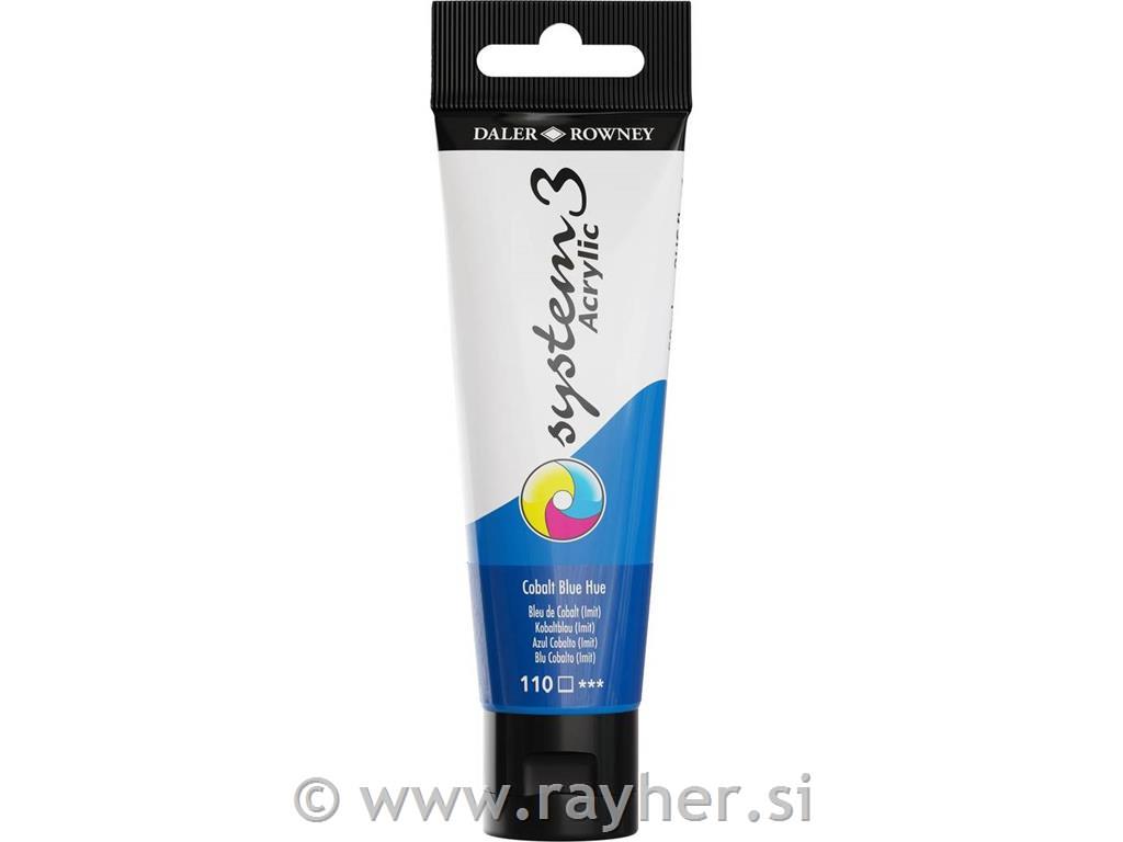 Akrilna barva System 3 59ml, Cobalt Blue Hue