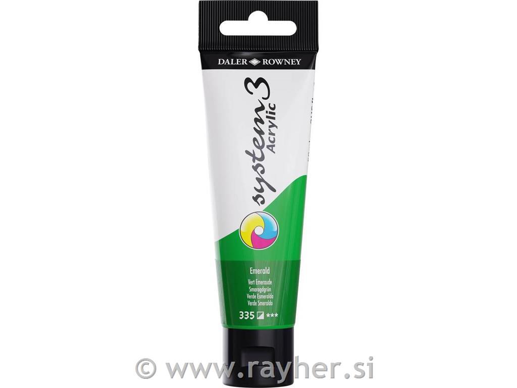 Akrilna barva System 3 59ml, Emerald