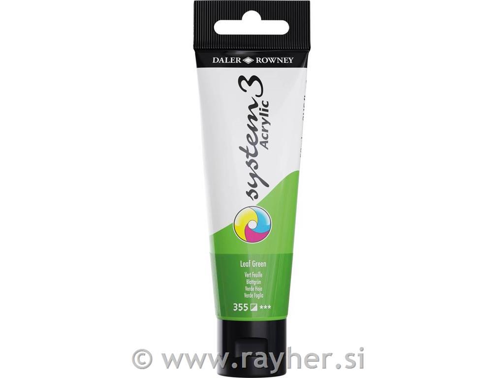 Akrilna barva System 3 59 ml, Leaf Green