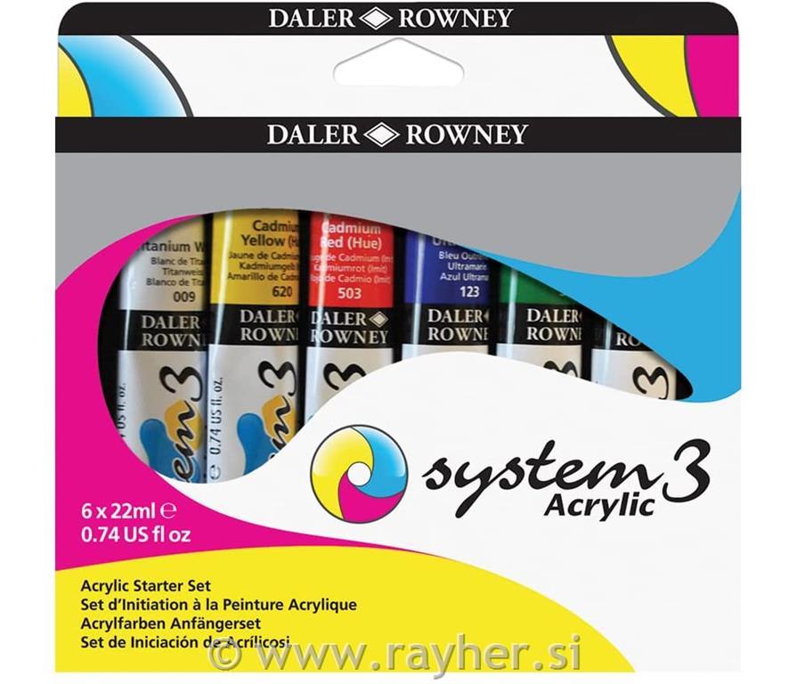 SYSTEM 3 ORIGINAL STARTER SET 6X22ML