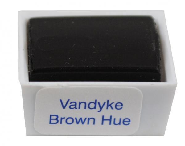 Akvarelna barva Aquafine tabletka, vandyke rjava