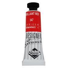 Designers Gouache 15ml Brilliant Red