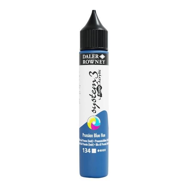 Akrilna barva Sys3 Fluid 29,5ml Prussian Blue