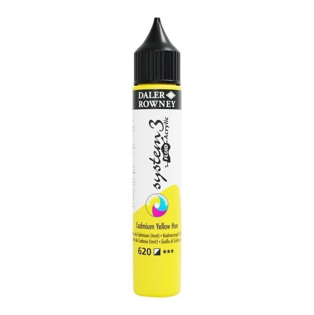 Akrilna barva Sys3 Fluid 29,5ml Cadmium Yellow Hue