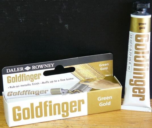 Pozlata Goldfinger 22ml, zeleno zlata