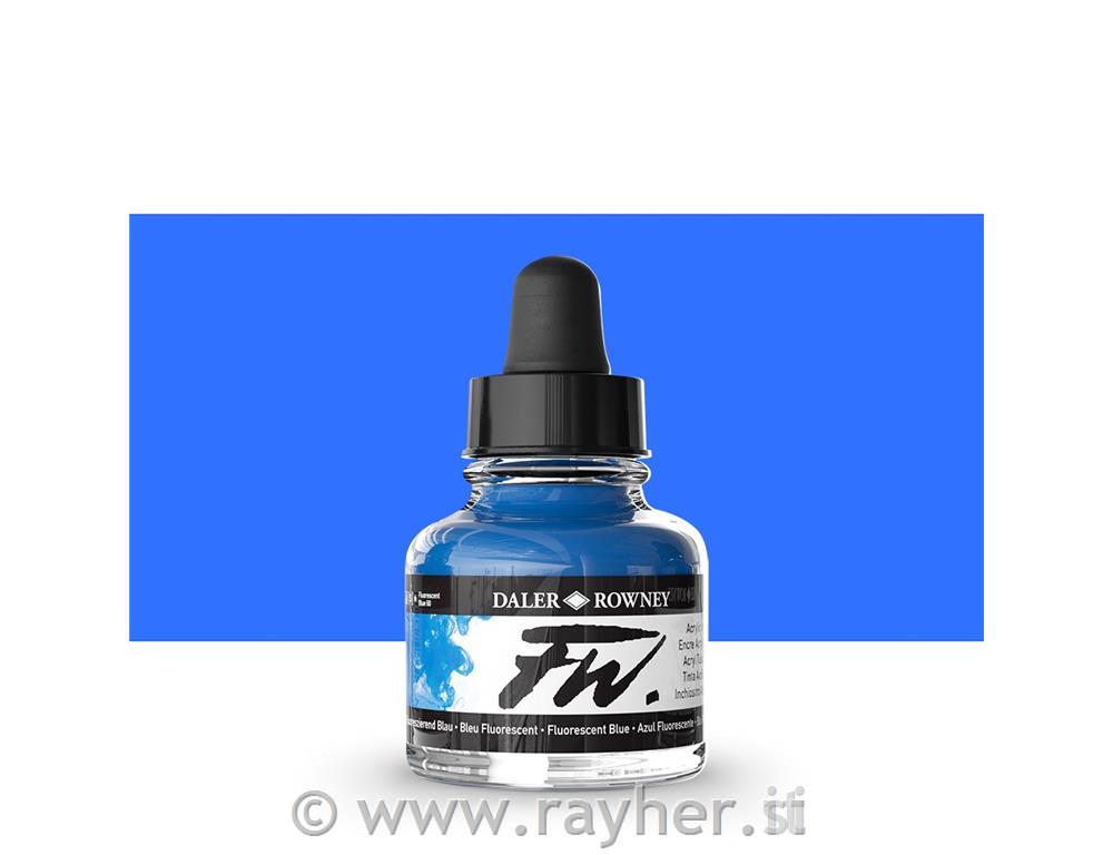 Ink FW Artists 29,5ml;Fluorescent Blue