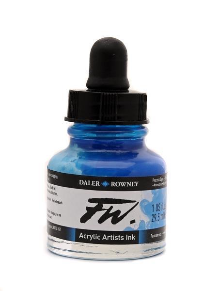 FW INK 29.5ML PROCESS CYAN