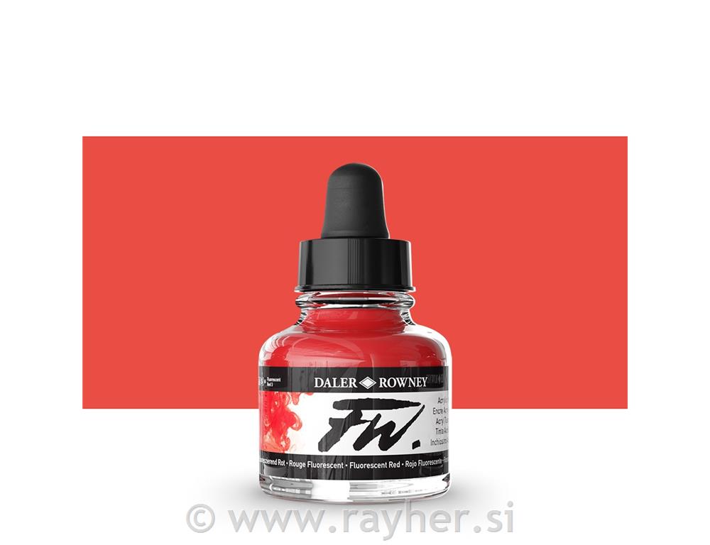 Tuš FW Artists 29,5ml Fluorescent Red