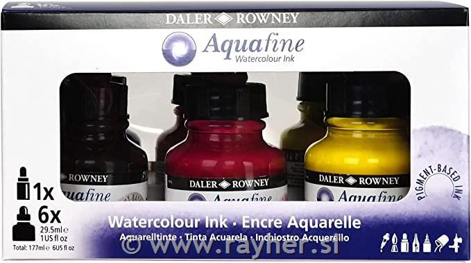 Tuši Aquafine set Introduction 6x29,5ml