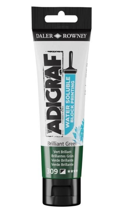 AdiGraf barva za linorez 59 ml Brilliant Green