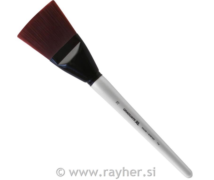 Brush Grad XL Stiff Synthetic Flat 70