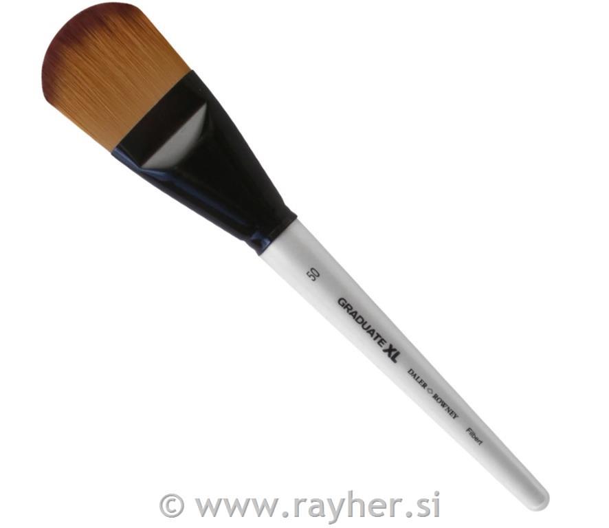 Čopič Grad XL Soft Synthetic Filbert 50