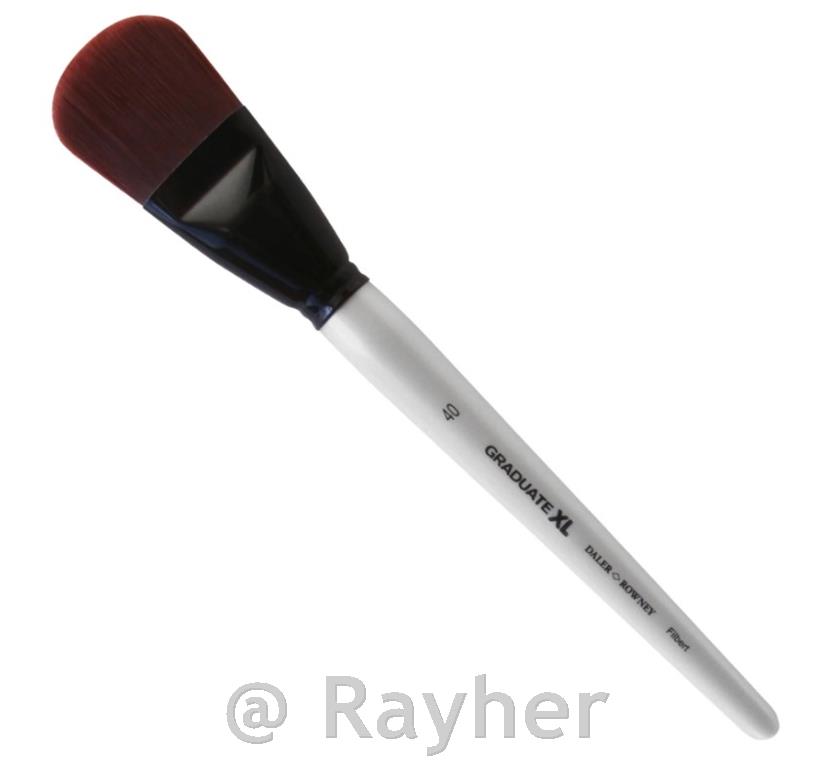 Čopič Grad XL Stiff Synthetic Filbert 40