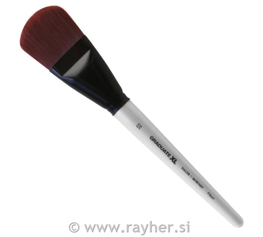 Brush Grad XL Stiff Synthetic Filbert 50