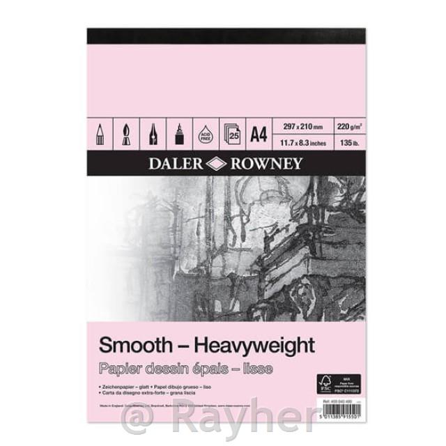 Skicirka HeavyWeight 220g A4 25 listna gladka