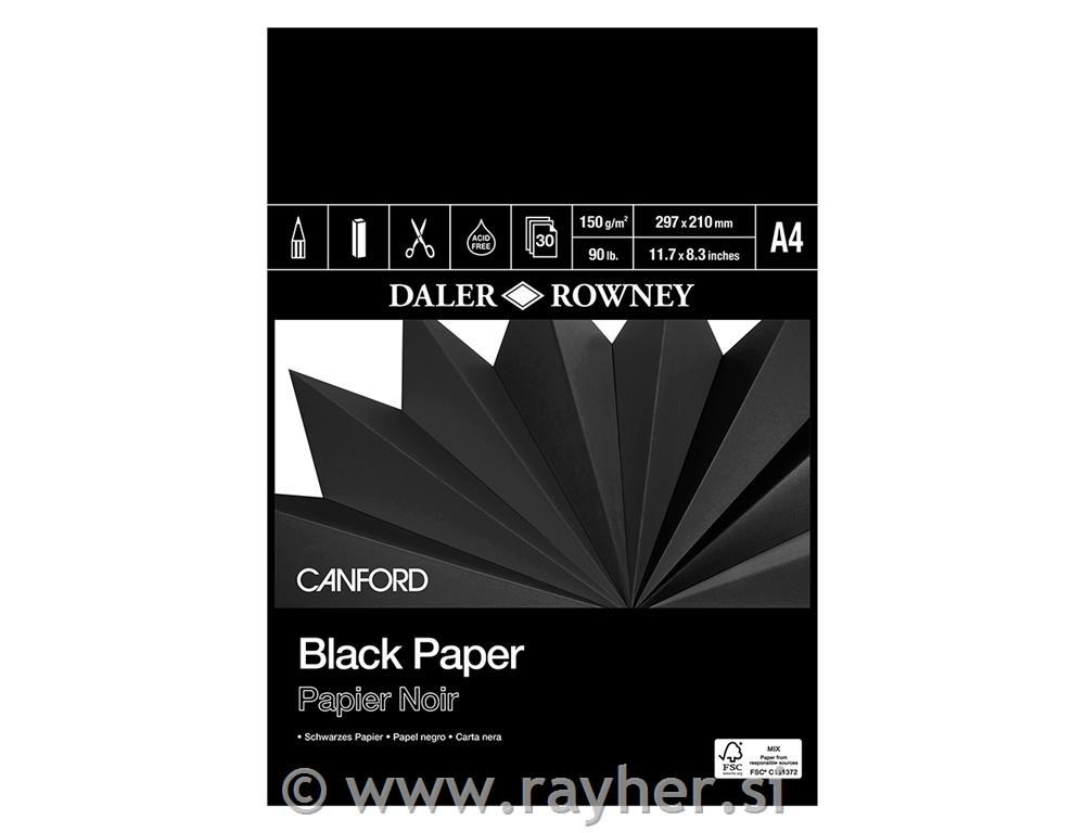 Skicirka canford black pad a4