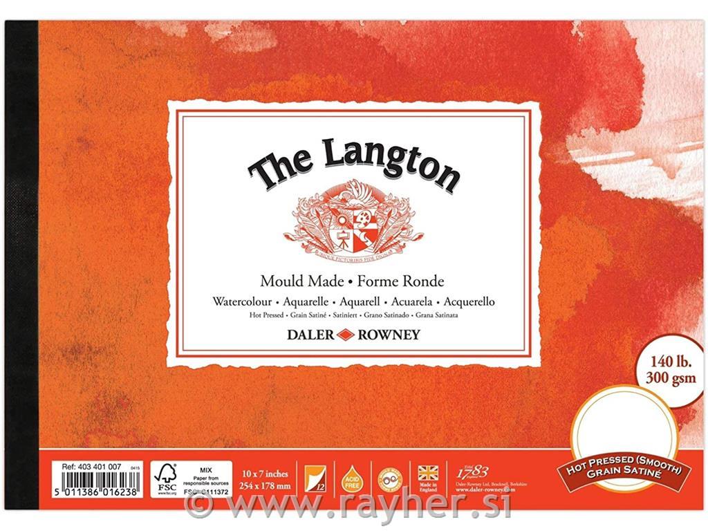 LANGTON HP PAD 300gsm 10x7"