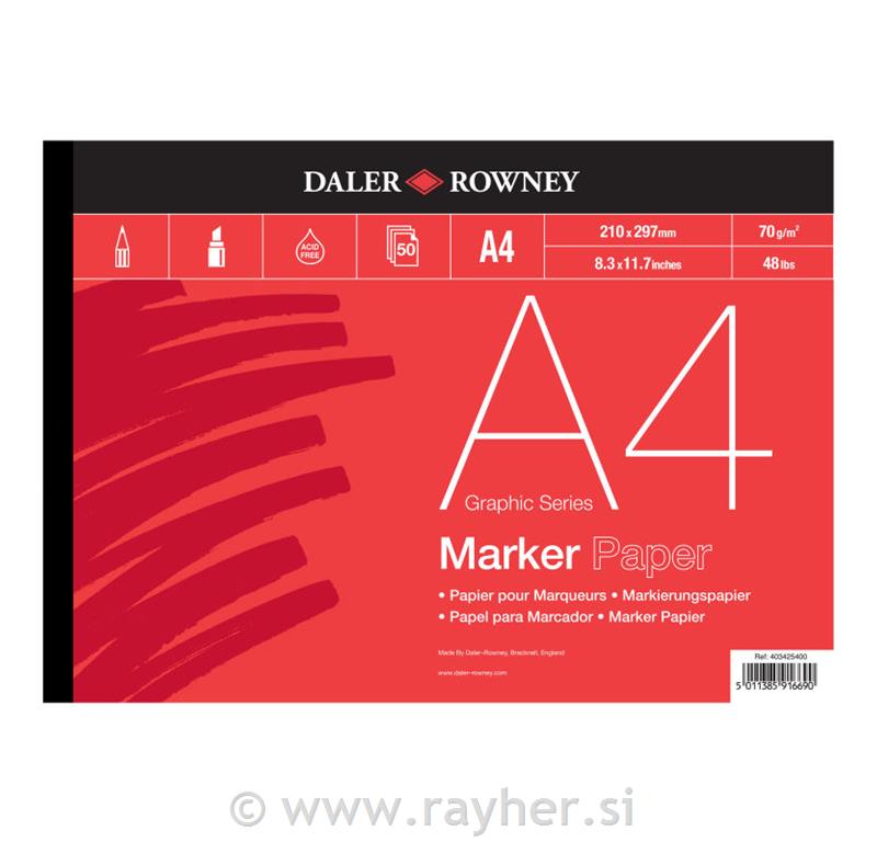 A SERIES MARKER PAD 70gsm A4