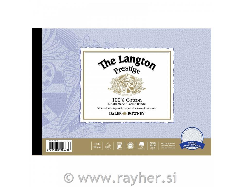Blok akvarelni Langton Prestige 50,8x35,5 cm, 300g, 12 listnib