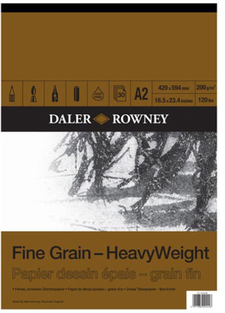FINE GRAIN HEAVYWEIGHT PAD A2 200G