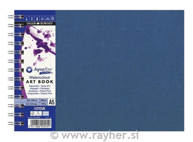 Blok akvarelni Aquafine ArtBook A5 300g 20 listni CP Landscape