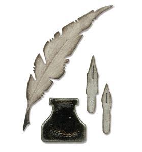 SIZZIX BIGZ, WRITING DESK, TIM HOLTZ