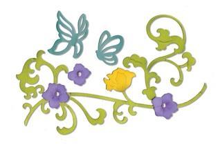 Sizzix Thinlits, Metulji in vitice