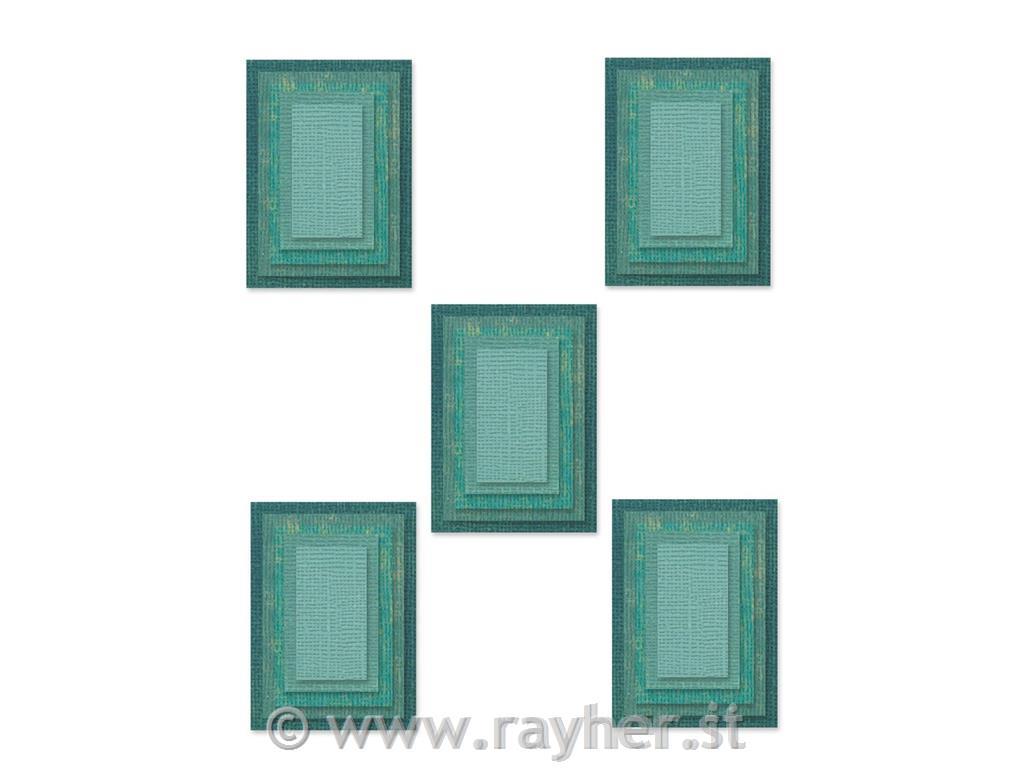 Sizzix Thinlits, Pravokotniki, Tim Holtz, Set 25