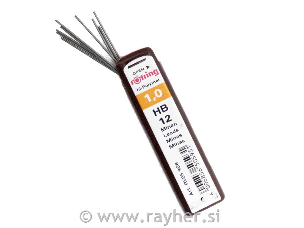Mine za tehnični svinčnik 1,00 mm HB