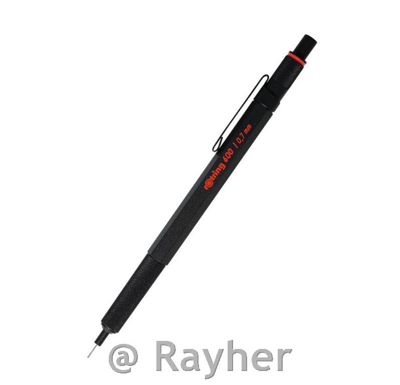 Tehn.svinčnik Rotring 600 0,7 črn